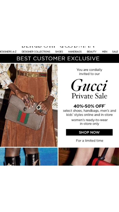 when is neimans private gucci sale|neiman marcus designer sale.